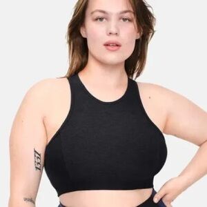 Outdoor Voices Athena Sports Bra in Charcoal - Size Large